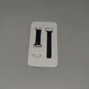 Apple Watch Band - Ocean Band (49mm) - Black with Natural Titanium Finish - Regular