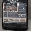 ZNSAYOTX Super Stretch Couch Cover Love Seat Sofa Covers for Living Room Dogs Pet Friendly Furniture Protector Spandex Loveseat Slipcovers with Anti Slip Foam Sticks (Dark Grey, Loveseat) (Medium (57"-70"))