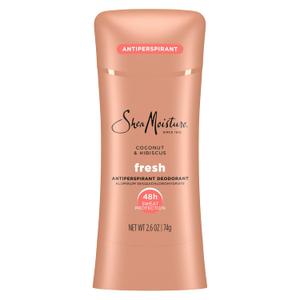 SheaMoisture Antiperspirant Deodorant Stick for 48HR Sweat & Odor Protection Fresh with No Parabens & No Mineral Oil 2.6 oz