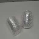 Clear Plastic Fillable Ornaments for Crafts 80mm Christmas Ornaments Balls, Acrylic DIY Ornaments Christmas Tree Decorations, Hanging Decoration (Clear Fillable Balls 80mm)