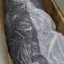 HIGOGOGO Body Pillow for Adults, Thickened Memory Foam Long Bed Pillow, Breathable Full Body Pillow with Removable Pillow Cover (20x54 Inch) (Corduroy-black)