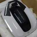 Cordless Robotic Pool Cleaner, Portable Swimming Robotic Pool Vacuum Self-Parking Technology (White)
