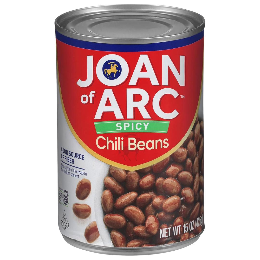 Joan of Arc Beans, Spicy Chili, 15 Ounce (Pack of 12)