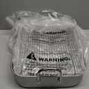 Stainless Steel Roasting Pan, 17*13 Inch Turkey Roaster with Rack - Deep Broiling Pan & V-shaped Rack & Flat Rack, Non-toxic & Heavy Duty, Great for Thanksgiving Christmas Roast Chicken Meat Lasagna