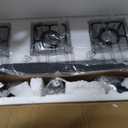 Black Crystal Bathroom Vanity Light 5-Light Modern Bathroom Lighting Fixtures Over Mirror Wall Light Fixtures