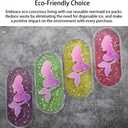 3 x Boo Boo Ice Pack for Kids, Small Ice Pack for Injuries Cold Compress Gel Pack Cold Therapy for Scrape Knee, Bump Head, Hurt Elbow, Hit Thumb (4 Count (Mermaid))