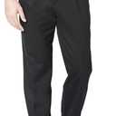 Dockers Men's Classic Fit Easy Khaki Pants - Pleated (Standard) (36W x 30L, Black)