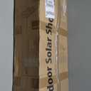 GAME 85001-BB Luxury Solar Outdoor Shower, Brushed Gold and Black