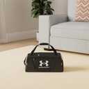 Under Armour Unisex-Adult Undeniable 5.0 Duffle, Black (001)/Metallic Silver, Medium