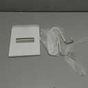 FYY Over The Door Hooks, 4 Pack Hangers Hooks with Rubber Prevent Scratches Heavy Duty Organizer for Living Room, Bathroom, Bedroom, Kitchen Hanging Clothes, Towels, Hats, Coats, Bags White (Short)