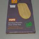 Bamboo Mixer Slider Mat for Tilt Head Kitchen Aid 4.5-5 Qt Stand Mixer, Appliance Sliding Mat for Kitchenaid Artisan 4.5-5 Qt, Kitchen Countertop Storage Accessories Mixer Moving Tray Attachments