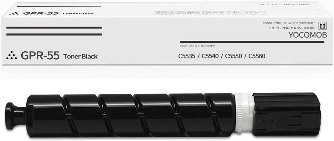 GPR55 GPR-55 Toner Cartridges Black Compatible for GPR55 GPR-55 Toner Replacement for C5535i C5540i C5550i C5560i Printers