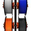 YOOPAI Filament Holder with Orange Handle Fits All Spools of Any Size and All Filament Types for PLA/PETG/ABS/TPU/Nylon/Other 3D Printing Materials, 3D Printer Filament Spool Holder Rack