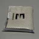 ENHASIV Ultra Thin Indoor Door Mat 17"x29", Washable Door Mat Indoor Entrance, Non Slip Rubber Backing Doormat Low-Profile Inside Entryway Mat, Unique Herringbone Design Entry Mat, Khaki (FOLD)