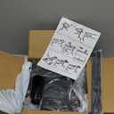 ADBIU Over The Sink Dish Drying Rack (Expandable Height and Length) Snap-On Design 2 Tier Large Dish Rack (Black)