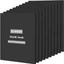 Golden State Art 25 Pack 12x16 Foam Boards 3/16Inch Thickness Black Foam Poster Boards for Presentation Signage Sheet for School Crafts Office Art Projects