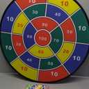 BooTaa 29" Large Dart Board for Kids, Kids Dart Board with Sticky Balls, Boys Toys, Indoor/Sport Outdoor Fun Party Play Game Toys, Birthday Gifts for 3 4 5 6 7 8 9 10 11 12 Year Old Boys Girls