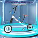 WETIFY Colorful Lighting Balance Bike 2 Year Old, 2-5 Year Old Toddler Balance Bike, No Pedal Bikes with Adjustable Handlebar & Seat, 2 3 4 5 Year Old Boy Girls Birthday Gifts Toys.