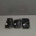 ShieldEase Men's Washable Incontinence Boxer Briefs with Fly, Cotton & Mesh Breathable Reusable Urinary Leakproof Underwear, Front & Rear Protection, 120ml Absorbency (3 Pack, Black, 2XL)