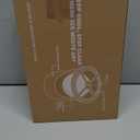 Clear Ice Cube Maker, 2.5" Stainless Steel Ice Ball Maker Mold for Whiskey & Cocktails, Non-BPA Premium Silicone Ice Cube Molds, Easy-Release Sphere Ice Maker, Bourbon Gifts for Men (2 PACK) (Black)