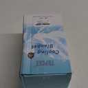 Topcee Cooling Blanket (90"x90"Queen Size) for Sweats Absorbs Heat to Keep Adults Cool on Warm Nights, Q-Max 0.5 for Hot Sleepers, Ultra-Cool Lightweight Blanket for Bed