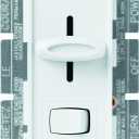 Lutron Skylark Preset Dimmer Switch, 600-Watt, Single-Pole/3-Way, S-603P-WH, White