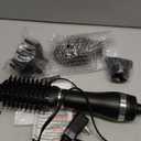 CHI Volumizer 4-in-1 Blowout Brush Hair Dryer, Multi-Attachment Ceramic Ionic Styling Tool, Preserves Natural Hair Moisture for Easy Styling, Frizz Control & Shine, Includes 4 Attachments,1000W, Black