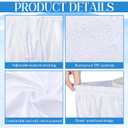 Nuanchu 2 Pcs Unisex Washable Adult Diaper Cover Reusable Leakproof Incontinence Underpants for Incontinence Supplies (M Size)