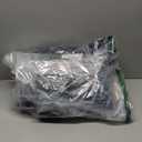 H.VERSAILTEX Navy Blue Bathroom Rugs 2 Piece, Bath Mat Set Slip-Resistant Extra Absorbent Soft and Fluffy Striped Chenille Bath Rugs, Floor Mats Dry Fast Machine Washable (20" x 32"/17" x 24")