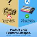 MasaiMara MP C3300 Compatible Toner Cartridges for Ricoh Aficio MP C2800 C2800SPF C3300 C3300SPF C4000 C5000 Gestetner MP C2800 Savin C2828 C3333 Lanier LD528 LD528C LD528CSPF LD533 LD533C Printer