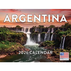 Argentina Calendar 2026 Monthly Wall Calender 12 Month | American Made In The USA