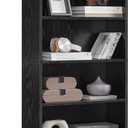 VASAGLE CUSTOS Collection - Bookshelf, 6-Tier Bookcase, Book Shelf, Open Storage Shelf, 9.4 x 23.6 x 63.3 Inches, for Living Room, Home Office, Dinning Room, Ebony Black ULBC166T56
