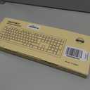 TECKNET Bluetooth Keyboard Rechargeable, 4-Device Free Switching (2.4G+BT), Ultra-Slim Full Size Wireless Keyboard, Quiet Typing, for PC/Laptop/Smart TV/Phone, Adjustable Stand, 12 Multimedia Keys