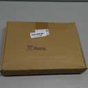 Huukeay 3 Pack Women's Ribbed Mock Turtleneck Shirts Cotton Long Sleeve Tops Lettuce Trim Slim Fit Soft Tees for Layering (X-Large, Black, Brown, Cream White)