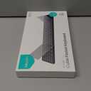 Nillkin Upgraded Foldable Bluetooth Keyboard with Touchpad & Number Pad, Portable Wireless Keyboard for Travel, Pocket-Sized, Full Size Keys, Support 3 Devices for iPad Laptop Tablets Phone, Black