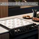 Electric Stove Top Cover for Glass & Smooth Tops - 28.5'' x 20.5'' Non-Slip Stove Protector with Cat Design, Scratch Proof Kitchen Counter Cover
