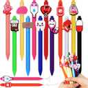 48 Pcs Nurses Pen Appreciation Gifts Cute Medical Assistant Gifts Gel Pen Black Ink Retractable Novelty Cartoon Ballpoint Pens for Students CNA RN MA Nurses Doctors Office Accessories