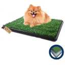 Western Era Dog Cat Pet Potty Trainer Grass Mat Dog Puppy Training Pee Patch Pad Indoor Outdoor 