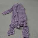 Kuoser Recovery Suit for Large Dogs After Surgery, Long Sleeve Dog Surgery Recovery Suit, Dog Onesie for Abdominal Wounds Skin Disease, Purple XL (XL (Back Length: 20.5''))