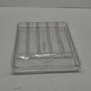 Silverware Drawer Organizer, Expandable Utensil Tray for Kitchen Drawers, BPA Free Flatware and Cutlery Holder, Adjustable Plastic Storage for Utensil like Spoons, Forks, Knives.Clear