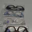CCVOO Stylish Reading Glasses for Women, Stylish Eyeglasses, Blue Light Readers, Cheaters
