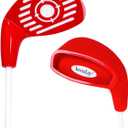 Junior Golf Iron Club, Konday Youth Golf Club Iron for Backyard Outdoor with Oversize Club Head to Play Golf in Lawn, Park, Beach, Yard, Camping (Right Hand)