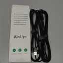 Basesailor for iPhone 17 16 Pro Max Charger Cord,USB to USB C Cable,Type C Charging Power Cord for Apple 17e 15 iPad 10 Air 4 5,Samsung Galaxy S26 S25 S24 S23,Black,3Pack 3.3/6.6/10FT(1/2/3M)