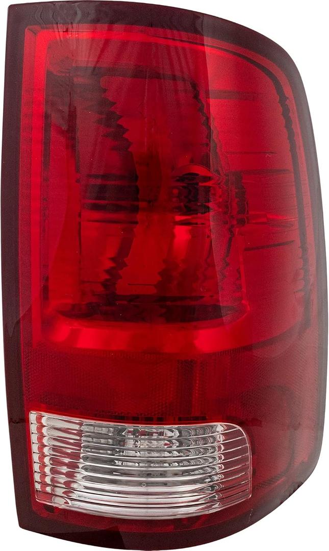 Garage-Pro Tail Light Compatible with 2011-2018 Ram 1500, Fits 2009-2010 Dodge Ram 1500, Fits 2010 Dodge Ram 2500 Assembly, Halogen, Standard Type, Includes 19-22 1500 Classic Passenger Side CAPA