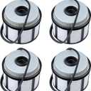 FD4596 Fuel Filter For 7.3L Diesel - Fits for 1999-2003 Ford E350 F250 F350 F450|2000-2003 Ford E450 Excursion|2002-2003 Ford E550 Super Duty - Replaces F81Z9N184AA,F81Z-9N184-AA, GF7751A(4PCS)