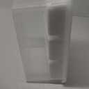 Citylife 17 QT Plastic Storage Box with Removable Tray Craft Organizers and Storage Clear Storage Container for Organizing Bead, Tool, Sewing, Playdoh (17 Qt- 1 Pack)