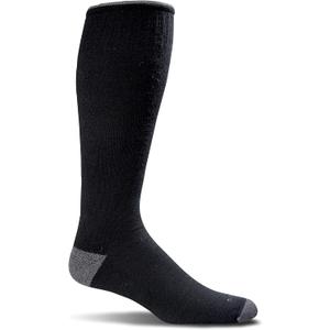 Sockwell Men's Elevation Firm Graduated Compression Sock (Black, M)