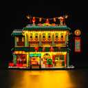 Upgraded Led Light Kit for Lego Family Reunion Celebration Building Set, Compatible with Lego 80113 (Model Not Included)