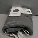 Calming Heat XXL Wide Massaging Vibrations Weighted Heating Pad by Sharper Image | Auto Shut-Off Feature, Gift for Holidays, Women & Men | 3 Heat, 9 Massage, 20 x 24, 5 lbs