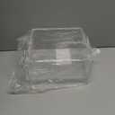 Fowecelt Clear Acrylic Wedding Card Box, Large DIY Card Box Blank No Print for Wedding Reception, Graduation Party, Bridal Shower, Keepsake Party Favor, Cosmetic Home Decor (10 x10 x 5.5 Inch)